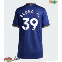 Camiseta Newcastle United Bruno Guimaraes #39 Tercera Equipación para mujer 2025-26 manga corta